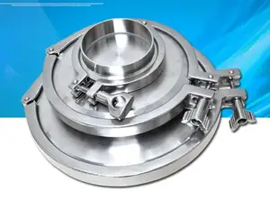 Санитарный наконечник для трехлампового светильника с наружным диаметром 19-159 мм, Торцевая Крышка, тройной зажим, силиконовая прокладка