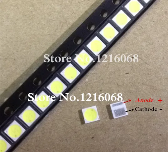 300 шт. АОТ LED Подсветка высокое Мощность 1.6 Вт 3030 6 В 97-100lm холодный белый ЖК-дисплей