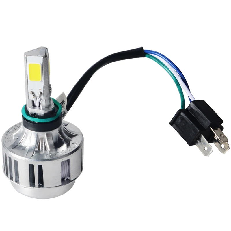 RACBOX H4 светодиодный светильник для мотоцикла HS1 BA20D H6 9003 HB2 Hi/Low Beam 32W DC 12V 6000K 3000LM Bike