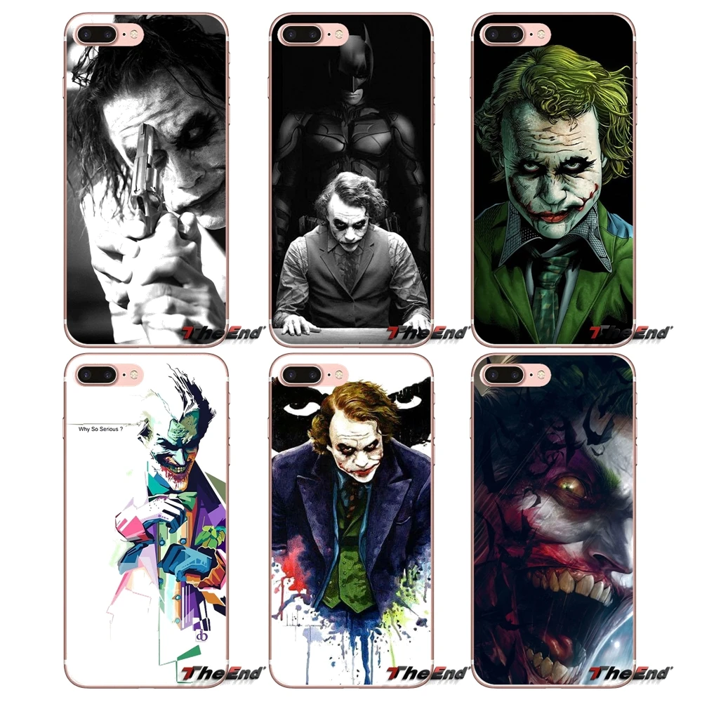 Для Apple iPhone X 4 4S 5 5S SE 5C 6 6S 7 8 Plus 6Plus 7plus 8plus Fundas Coque Comics Batman Joker batman The Killing