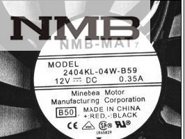 Для NMB 2404KL 04W B59 6010 60 мм 6 см вентилятор DC 12V 0.35A сервер инвертор Вентилятор
