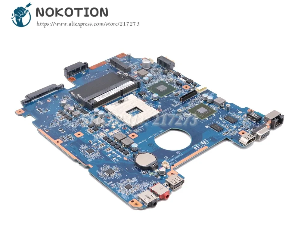 NOKOTION для Sony Vaio PCG-71912L материнская плата ноутбука DA0HK1MB6E0 A1848625A MBX-247 HM65 DDR3 GT410M
