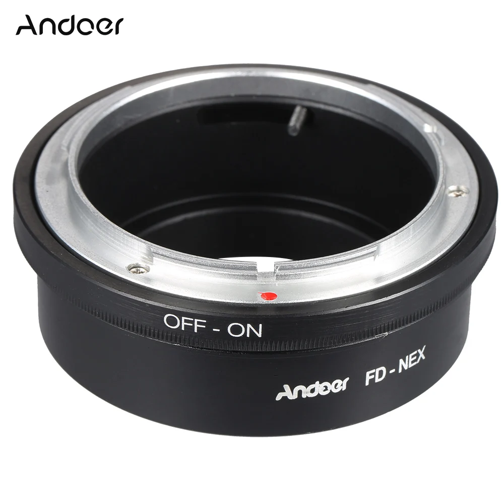 Кольцо-адаптер Andoer для объектива с ручной фокусировкой Canon FD подходит корпуса