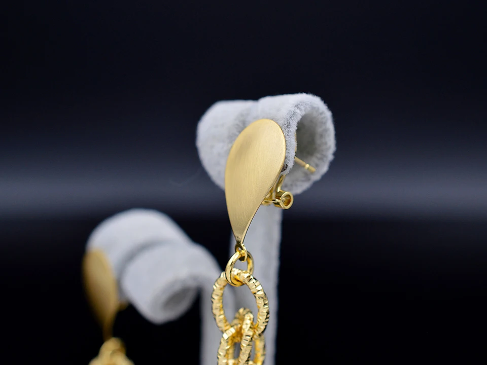Sunny Jewelry,, серьги с большими шариками для женщин, длинные висячие серьги, Дубай, модные вечерние серьги, свадебные ювелирные изделия