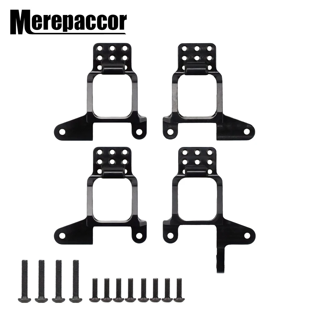 MEREPACCOR 4 шт. алюминиевые передние и задние ударные башни крепление для 1/10 RC