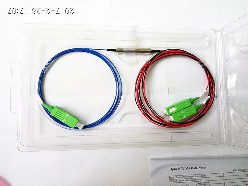 Труба стальная FWDM модуль T1550nm R1310 и 1490nm фильтр WDM SC/APC|filter wdm|sc scsc apc |