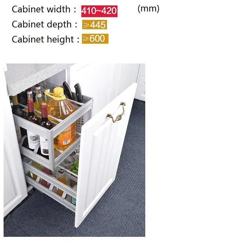 Number 2 Organizador Cocina Mutfak Cucina шкаф для хранения ящиков подставка для посуды Органайзер кухня Cozinha кухонный шкаф корзина - Цвет: Number 2
