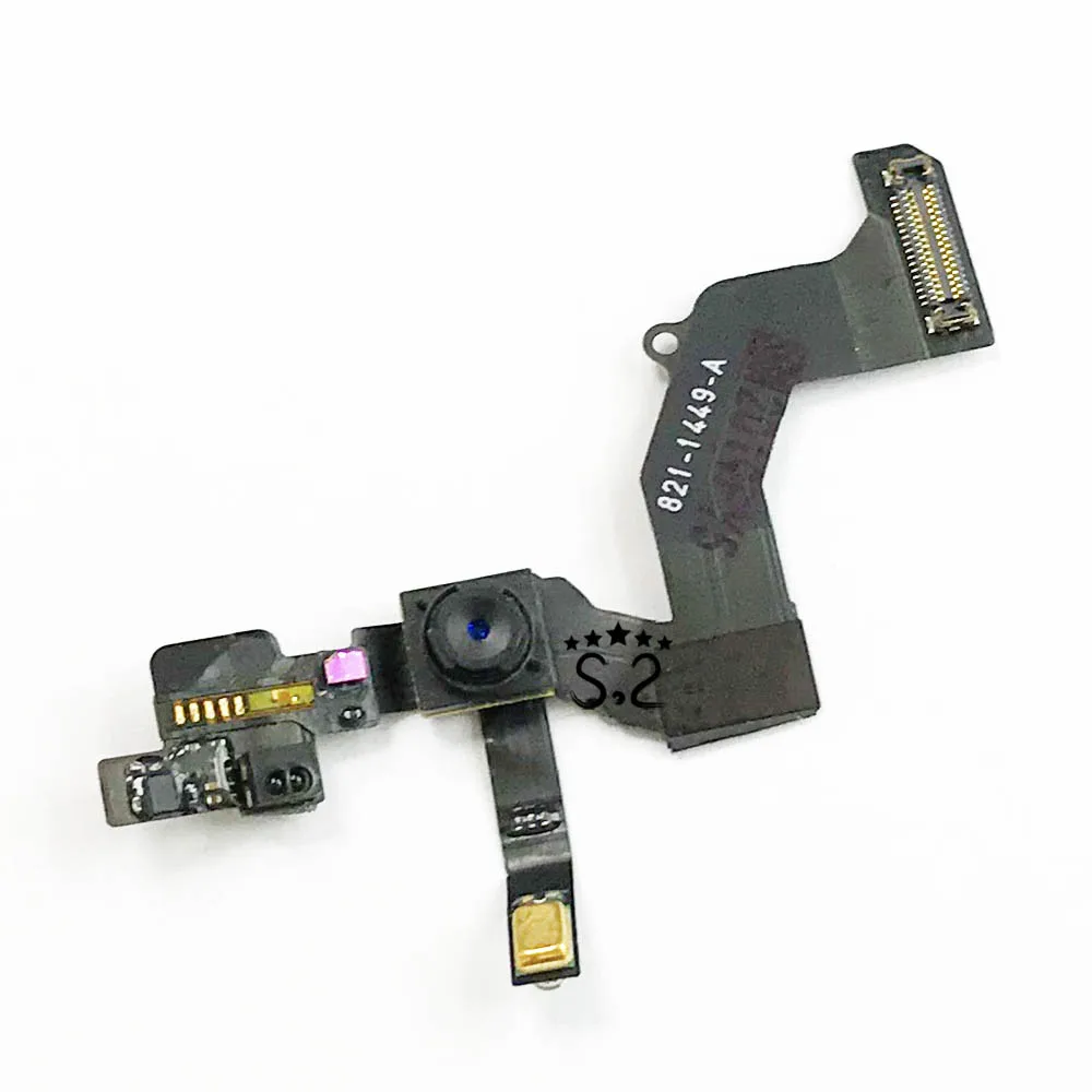 Фронтальная камера для iPhone 5 5S 6 6s 6p 6s plus 7 7plus оригинальная фронтальная камера объектив правый датчик приближения шлейф