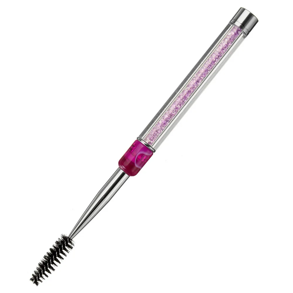 Стразы волны тушь для ресниц Кисть многоразовая кисть Косметическая щеточка