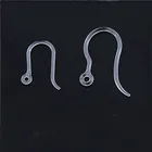 Заушники для ювелирных изделий, прозрачные, 100 х11 мм, 12,5 х17 мм, 14,5 шт.