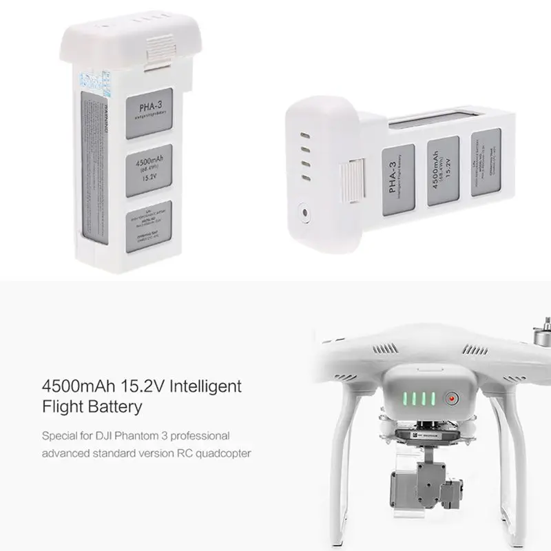 4500mAh 15 2 V 4S Профессиональный Интеллектуальный Полетный Аккумулятор для DJI Phantom