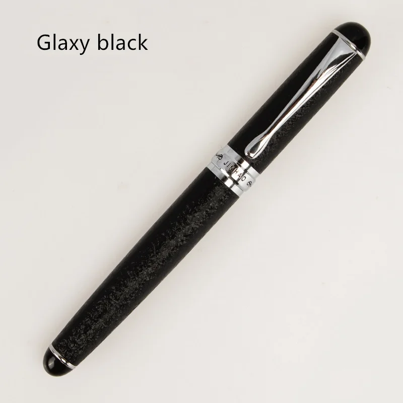 Jinhao 750 авторучка классическая черная Серебристая Золотая с узором в сетку фирменные канцелярские принадлежности для каллиграфии офисные школьные принадлежности F299