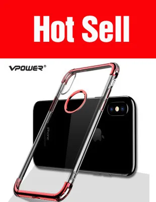 Для iPhone x чехол, Rock кристально чистый защитный тонкий ПК противоударный чехол для iPhone x 5,8 дюймов