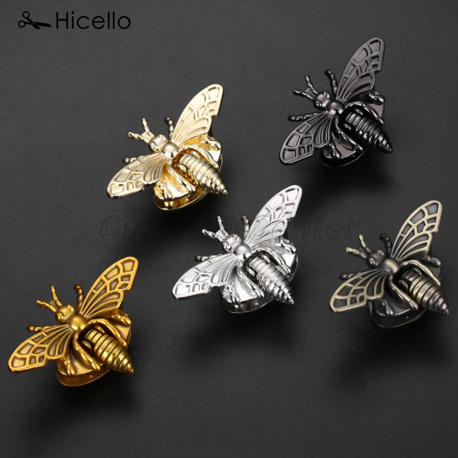 1 комплект сумка с замком металлическая пчела насекомое сделай сам багажный