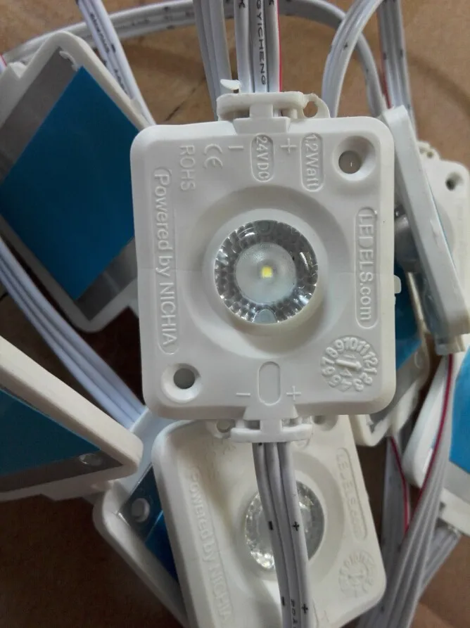 24V 1 2 w 120lm dc24v 24v Модуль СИД 1w led nichia Светодиодные модули для рекламного светильник