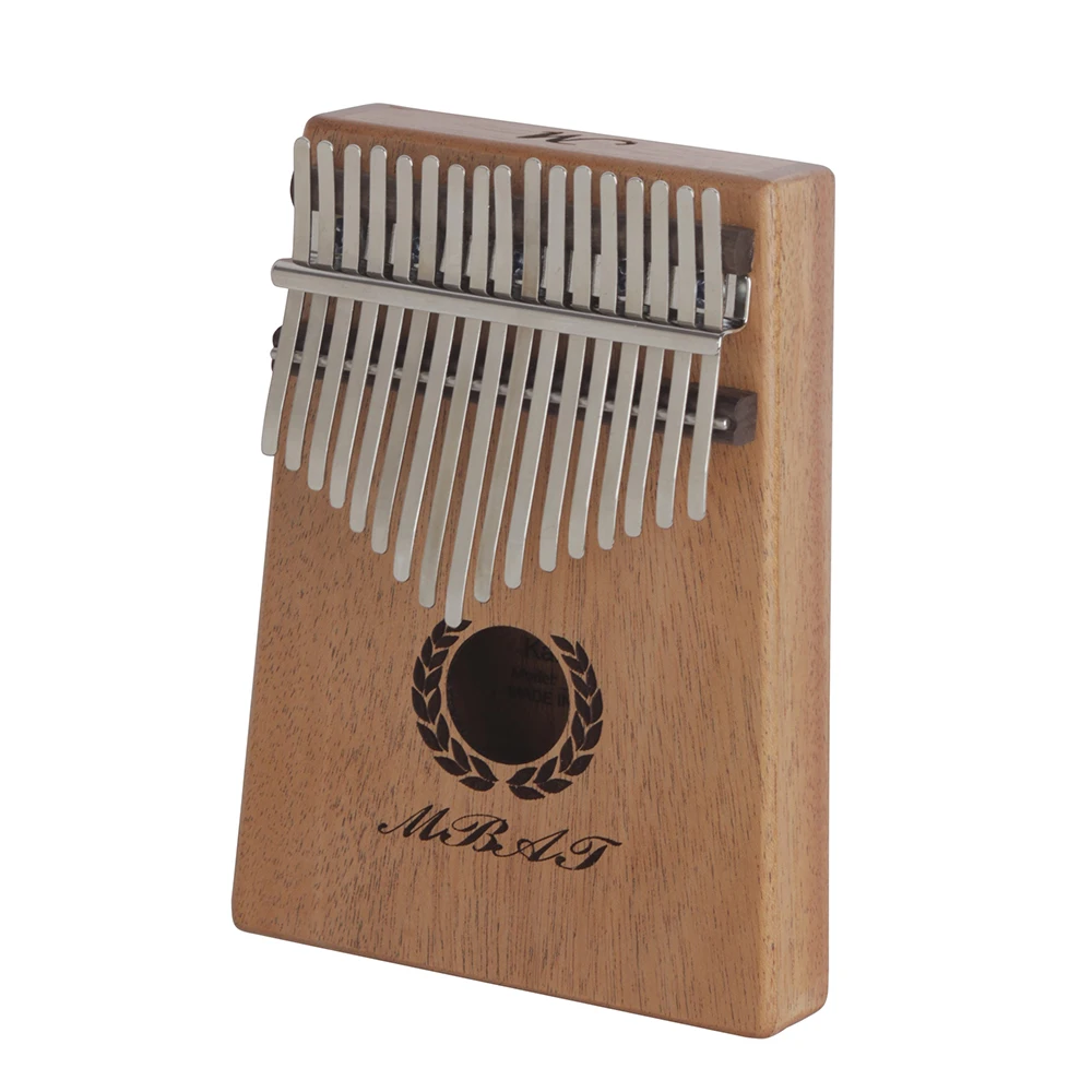 17 клавишным Kalimba игрушечное пианино Mbira красного дерева с местом для хранения