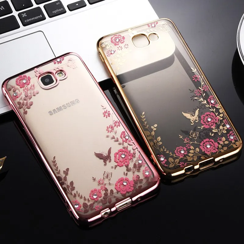 Мягкий ТПУ чехол с цветочным рисунком для samsung Galaxy S5 S6 S7 Edge S8 S9 S10 E Plus Note9 S10plus S10e