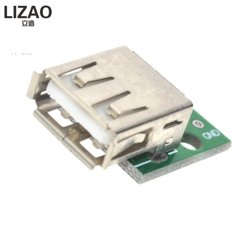 10 шт. USB2.0 переходник с женского на 4P DIP Switch плата адаптера модуль USB адаптер