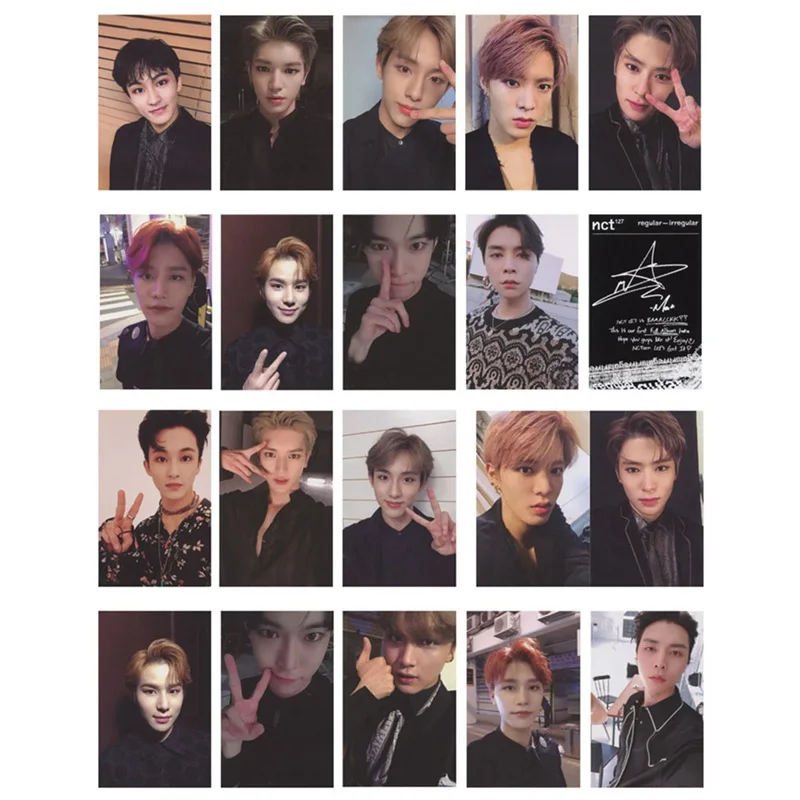 Фотоальбом 10 шт./партия NCT DREAM NCT127 прозрачная фотокарточка обычные несимметричные