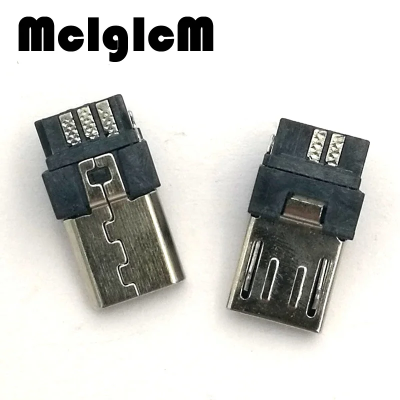 Микро USB 5Pin штекер разъем для сварки данных OTG линейный интерфейс DIY кабель