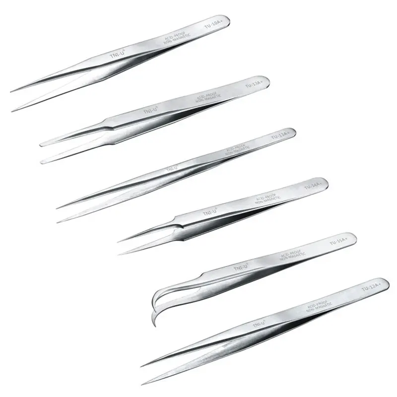 A + высокопрочный суперточный пинцет не Magnetci кислота проф статическое Удлинение ресниц для бровей