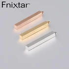 Штамповочный стержень Fnixtar из нержавеющей стали, длинный квадратный стержень, кулон, подвески, сделай сам, с гравировкой имени, даты, 5 х 40 мм, 20 шт.лот