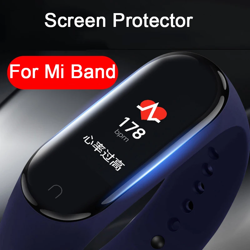 Защитная пленка для экрана Xiaomi Mi Band 4 5 шт./лот не закаленное