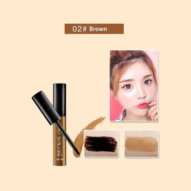 Natural Brown Новое поступление корейское гелеобразное тональное средство для бровей водостойкое длительное Отшелушивание краска для ресниц и бровей крем Тушь для ресниц Макияж карандаш для бровей - Цвет: Natural Brown