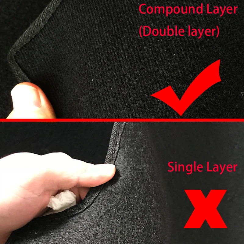 StplrgeCP For toyota RAV4 RAV 4 double layer Car Dashboard Cover Avoid Light Pad Instrument Platform Dash Board Sticker | Автомобили и