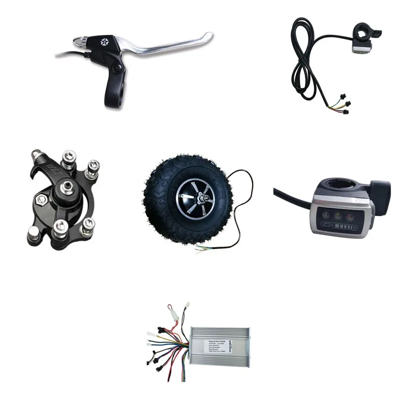 48v kit W0017 24v36v 48v 300w 350w 500w 14," электрическая тачка Шестерни мотор высокой проходимости тачка conversion kit жира по бездорожью грубой давление в шинах - Цвет: 48v kit W0017