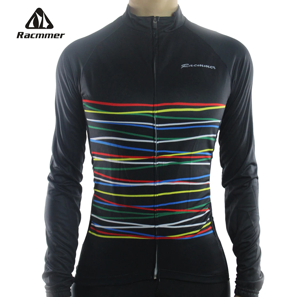 Racmmer 2018 Женская велосипедная Джерси с длинным рукавом Mtb одежда Maillot Ropa Ciclismo