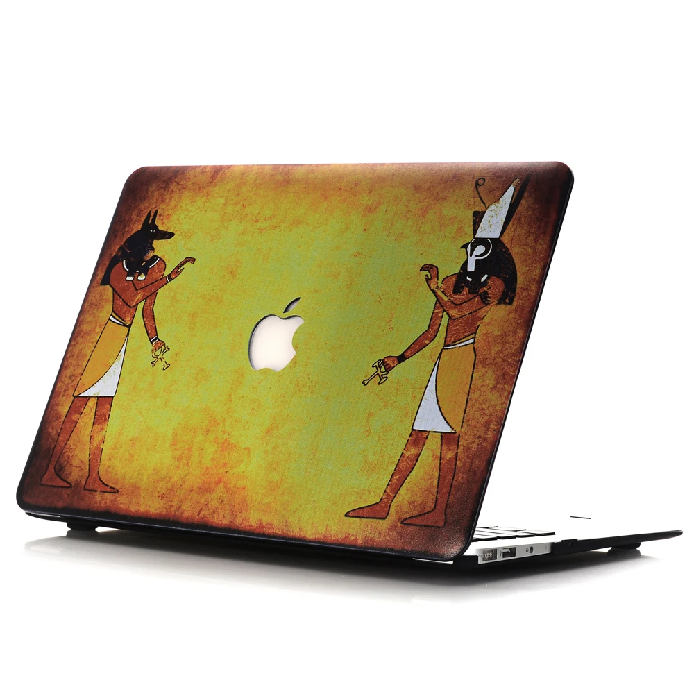 Твердый красочный чехол с принтом Френки для Macbook 12 Air 11 13/ Pro 13 Retina touch bar 15 дюймов