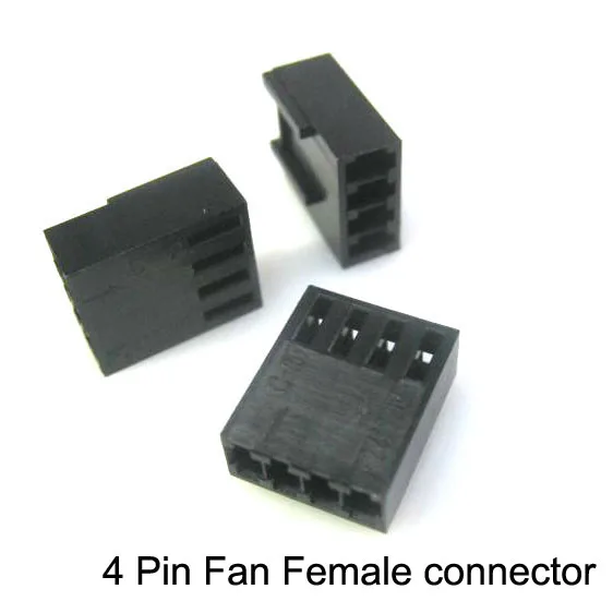 2021 arrived 2510 connector balck 4pin fan female | Обустройство дома