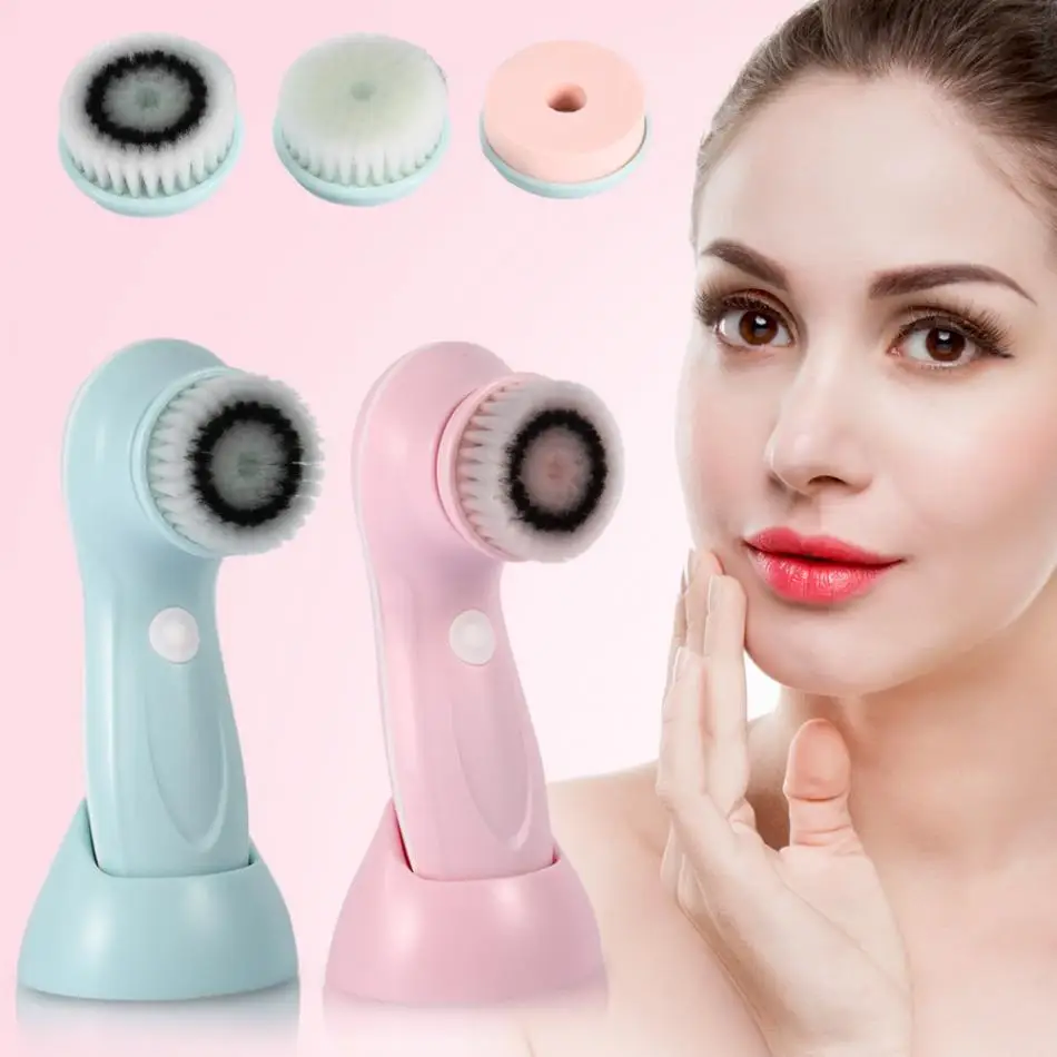 

Face Frush Electric Wash Brush Face Spa Cleaner Deep Cleansing Soft Massager Face Cleansing Tools USB Rechargeable