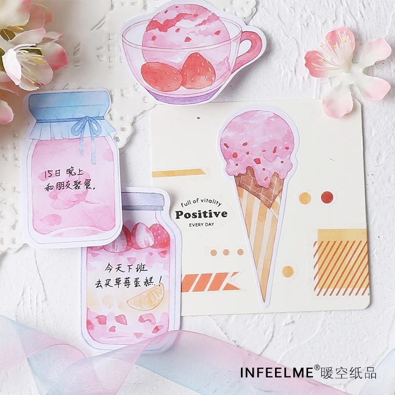 Infeel.me Sakura лимитированный блокнот для записей липкий записей|Блокноты| |