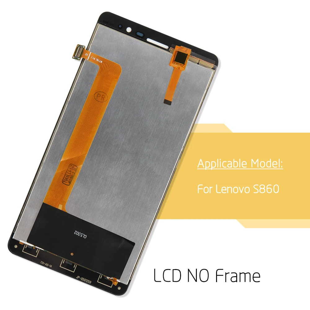 5 3 '&#x271280x720 дисплей для Lenovo S860 LCD сенсорный экран дигитайзер Запасные части