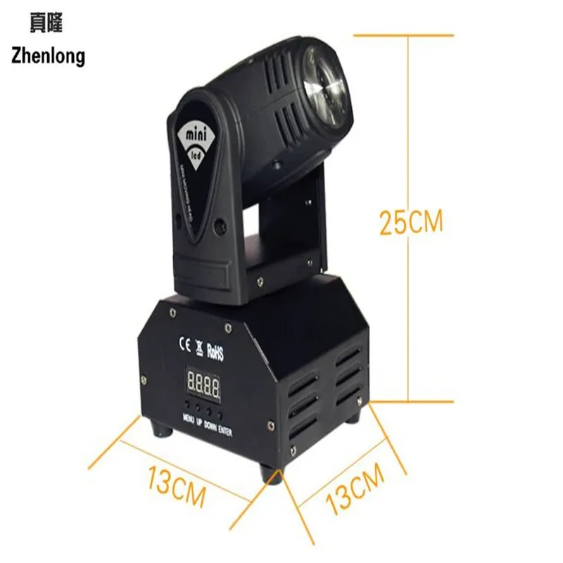CREE 12 Вт RGBW 4in1 перемещающаяся головка DMX512 луч света светодиодные точечные