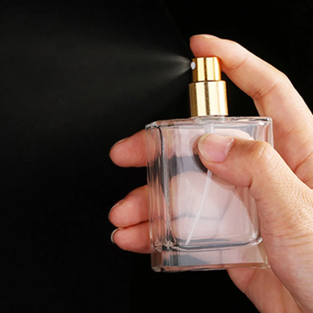 50ml travel fine mist perfume atomizer empty glass spray bottle | Дом и сад