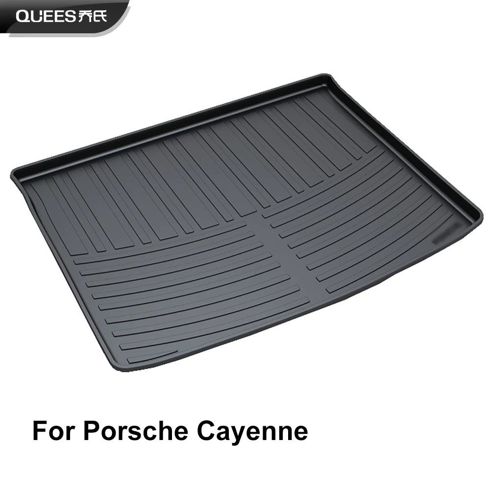 Напольный коврик QUEES для багажника подходит под заказ Porsche Cayenne 2008 2009 2010 2011 2012 2013 2014