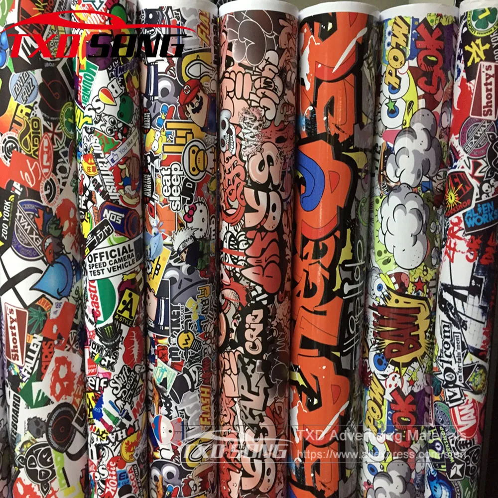 Виниловая наклейка JDM для гоночного автомобиля ноутбука мотоцикла Новое