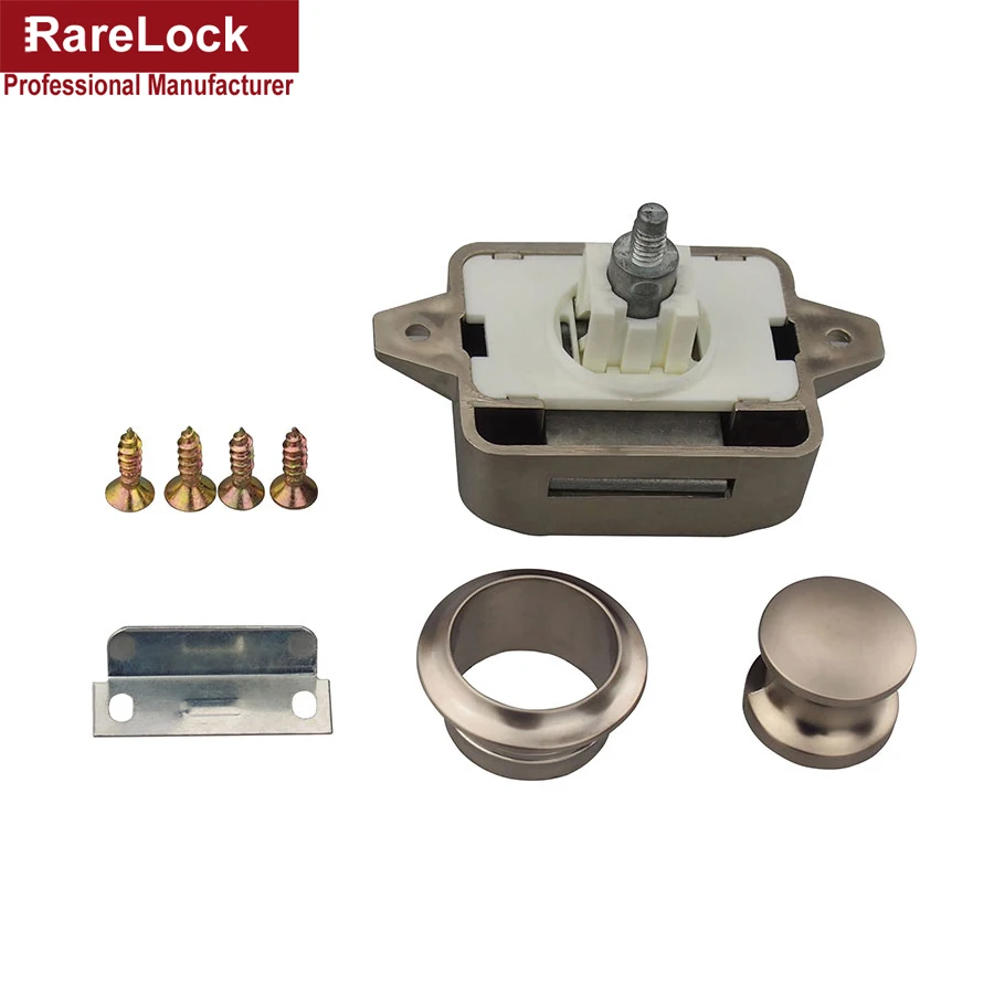 

Diameter 26mm Furniture Hardware Caravan Boat Motor Home Cupboard Mini Push Button Knob Lock a