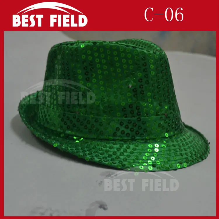 

Free Shipping 96pcs Super Bright LED Cap Glow in dark led hat Performance hat fashion light dance toys for party supplies