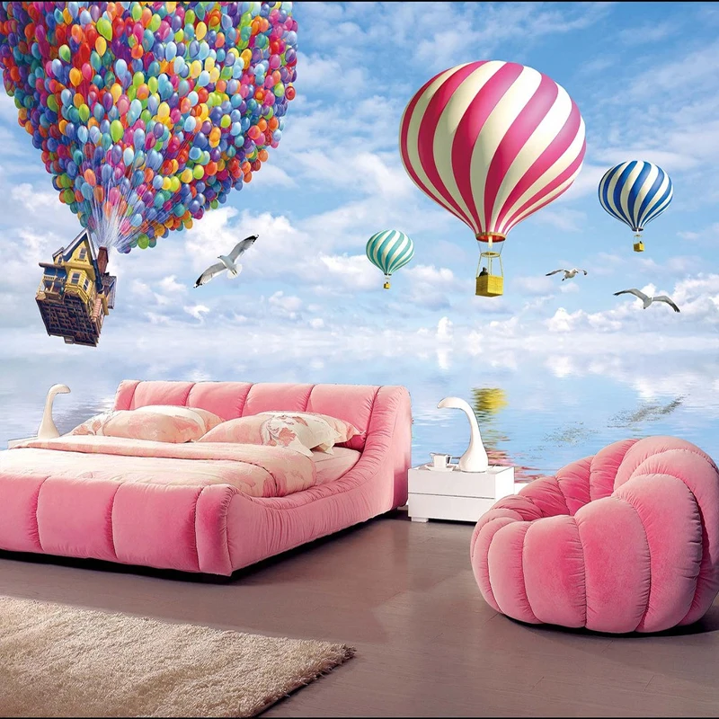 3D фон для телевизора фантазия домашний декор обои детская комната гостиная