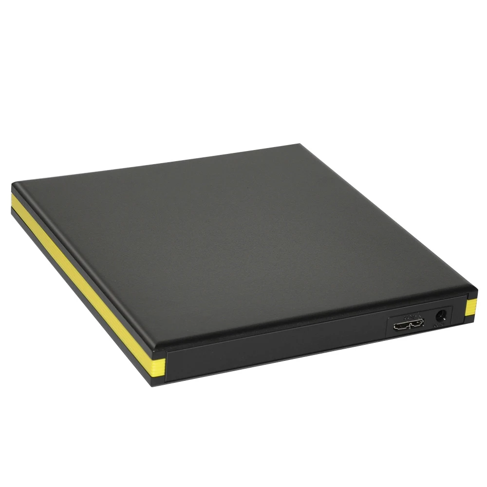 Супер тонкий внешний слот для DVD RW корпус USB 3 0 чехол 12 7 мм SATA оптического привода