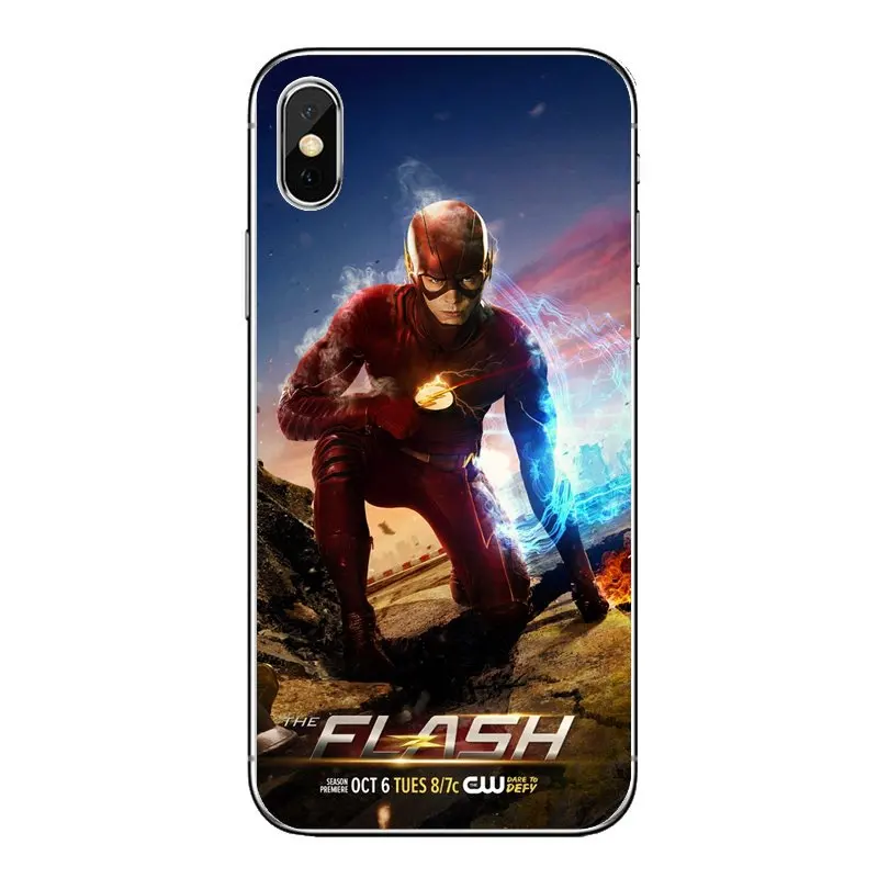 Чехол для мобильного телефона с логотипом Flash Tv Show Barry Allen Super Heroes Samsung Galaxy Note 8 9 S9 S10