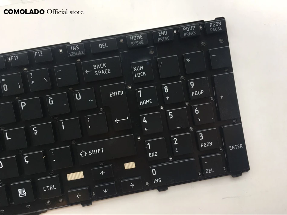 TR Турецкая клавиатура для Toshiba Satellite P750 P755 P750D P770 P770D P775 X770 X775 черная ноутбука