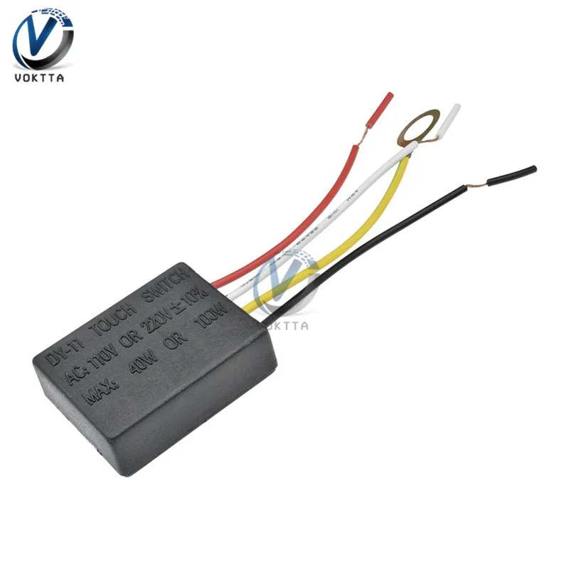 2 шт. AC 100-240V 50Hz 3 Way сенсорный Сенсор переключатель Настольный светильник Запчасти сенсорный Управление Сенсор диммер для ламп, который можно собрать самостоятельно Сенсор s выключатель лампы