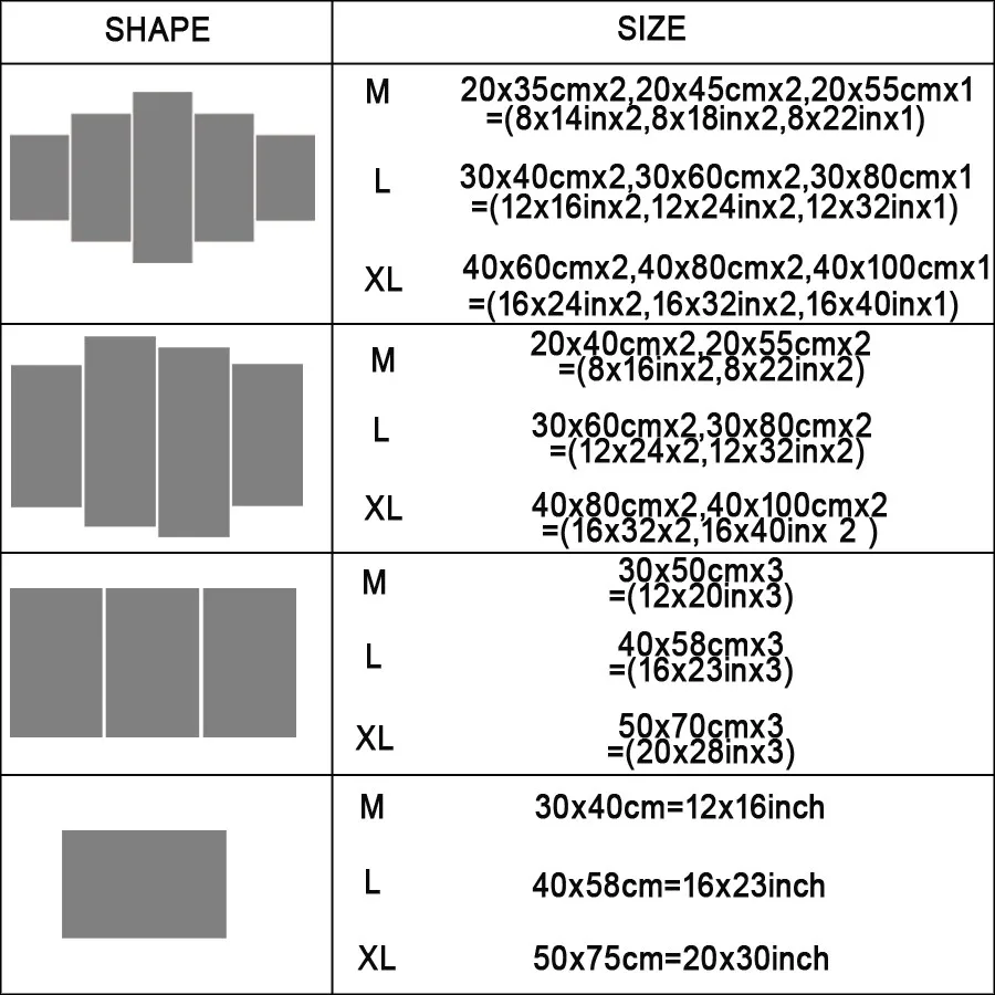 5 шт. HD осенние картины с деревьями мостом рекой природным принтом 4 постеров