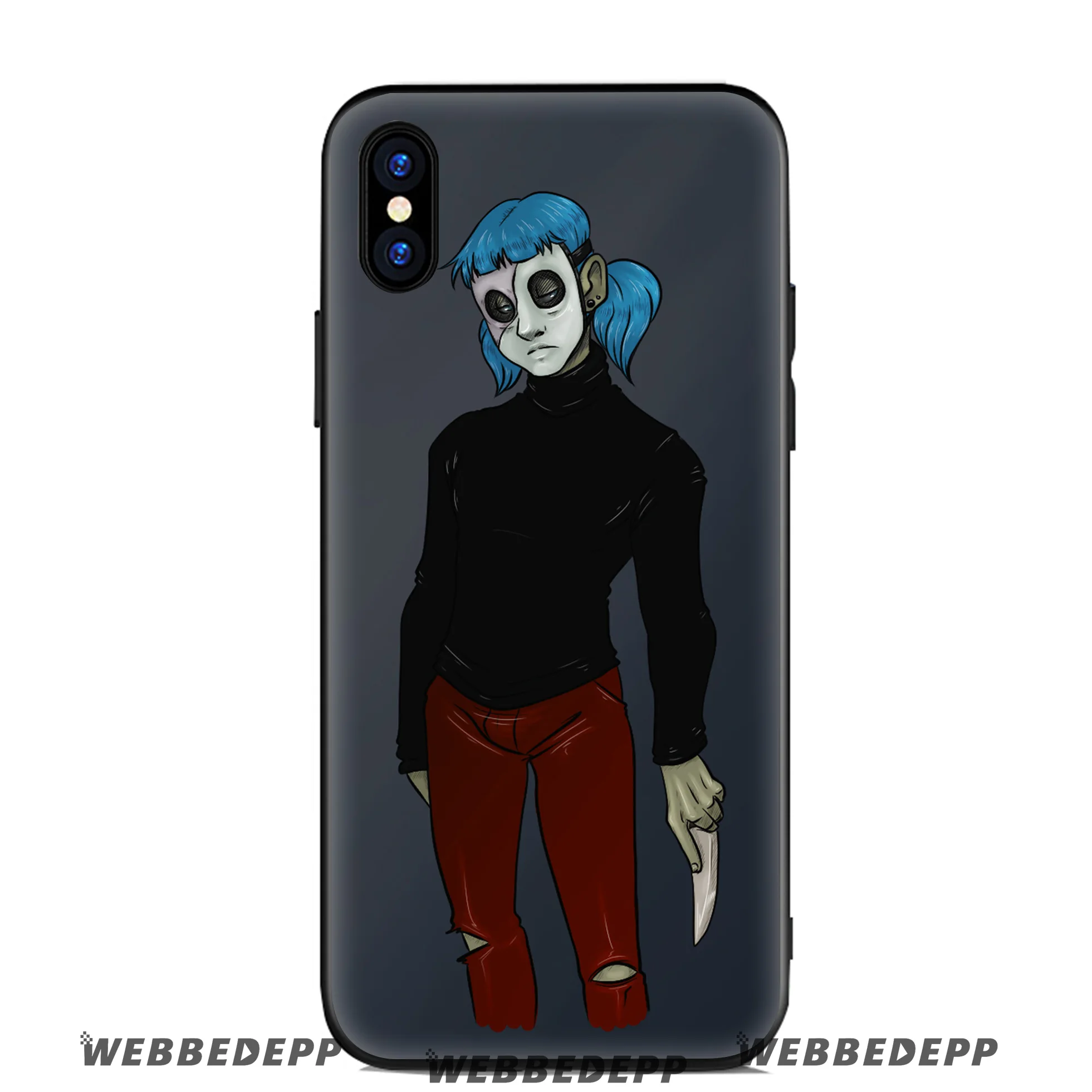 Мягкий силиконовый чехол WEBBEDEPP Sally Face Game для Apple iPhone 11 Pro Xr Xs Max X или 10 8 7 6 6S Plus 5 5S SE из