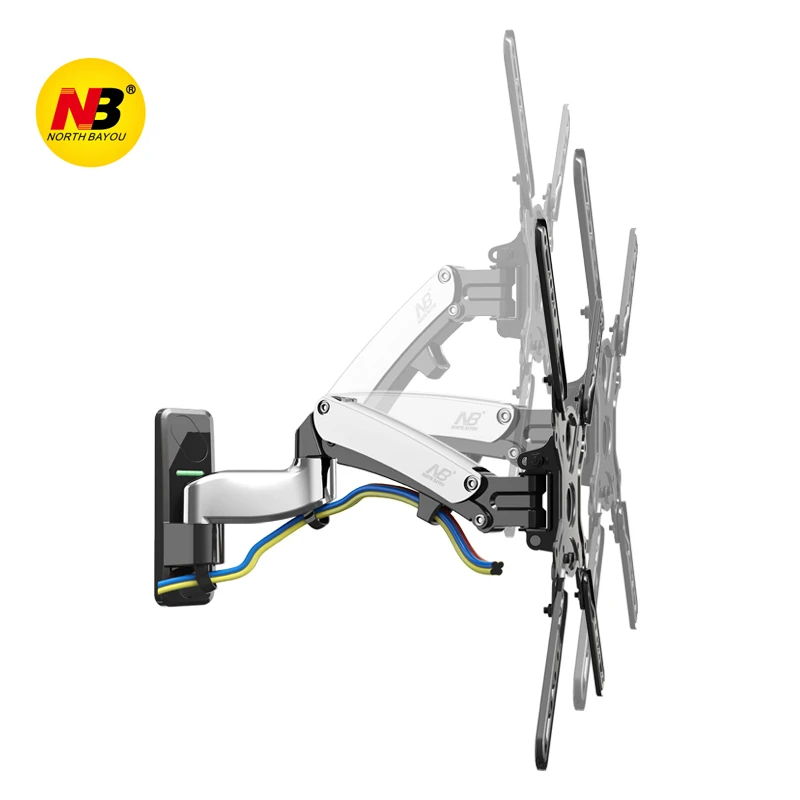 NB F450 газовая пружина 40 &quot-50&quot LED LCD телевизор настенное крепление полное Движение